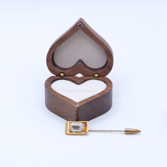 Vintage Rhinestone Stick Pin Brooch - Picture 8 of 15